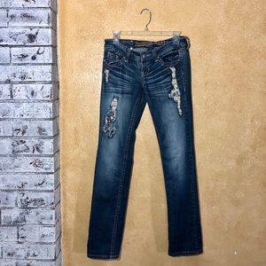 Size 26 Antique Rivet Jeans